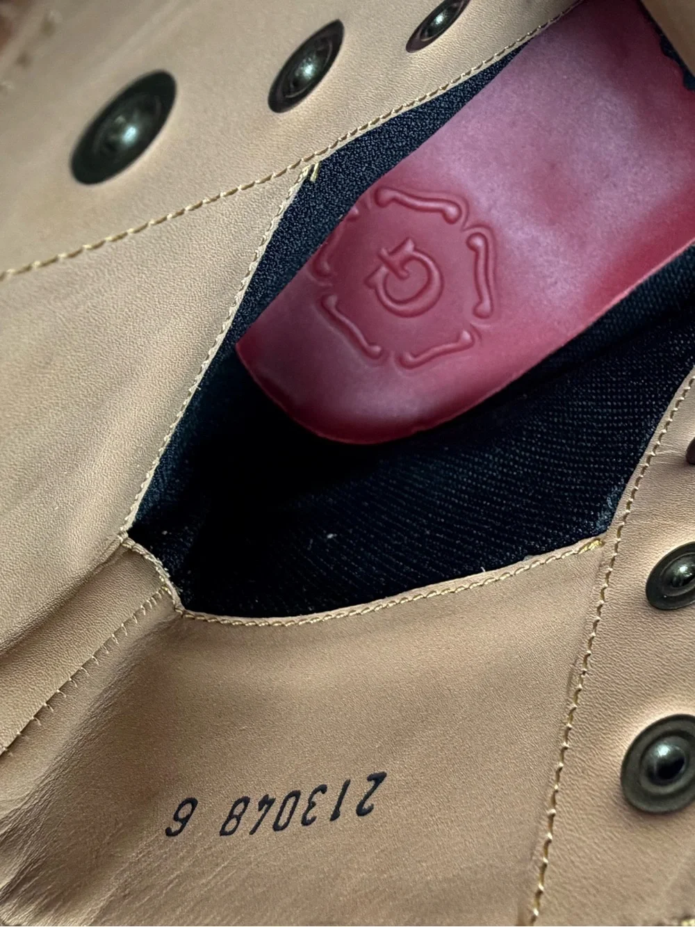 Grenson Brady Men’s Hiker Boots Size 7 US (6 UK) Brown Leather Commando Soles